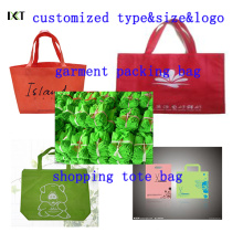 Nicht gesponnener Taschen-fördernder kundengebundener Logo-Taschen-Kleiderverpackungs-Beutel Kxt-Wb02